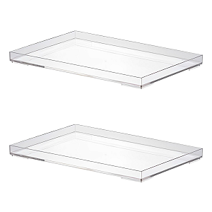 Bandeja Organizadora Empilhável Branco - 24Cm X 20,8Cm