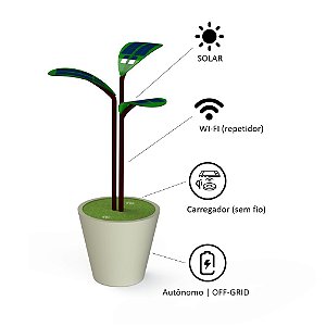 Árvore Solar - Totem Smart