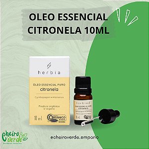 Óleo essencial citronela 10ml