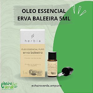 Óleo essencial de erva baleeira 5ml