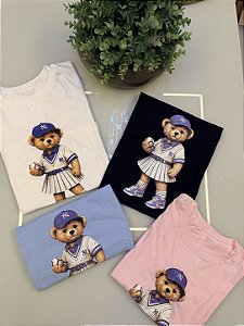 TSHIRT URSO BEISEBOL