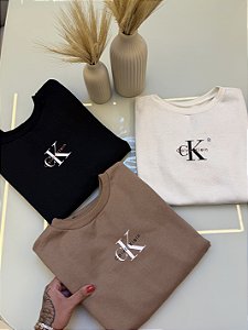BLUSA DE MOLETOM CALVIN KLEIN
