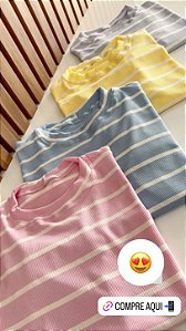 TSHIRT DE RIBANA LISTRADA