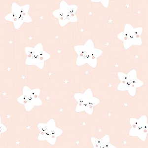 Papel de Parede Animais Kawaii Infantil 57x270cm