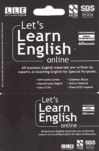 Let's Learn English Card - For Business - Upper-Intermediate (6 Months)
