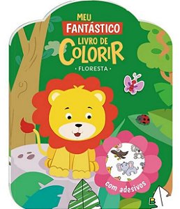 Meu Fantástico Livro De Colorir - Floresta