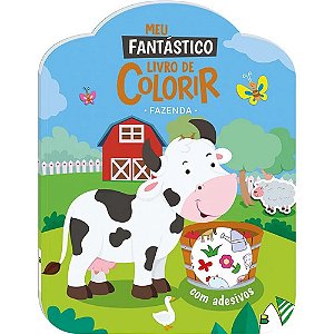 Meu Fantástico Livro De Colorir - Fazenda
