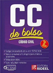 Código Civil - Cc De Bolso - Livro Com Conteúdo Online - 3ª Edição