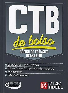 Código De Trânsito Brasileiro - Ctb De Bolso - Livro Com Conteúdo Online