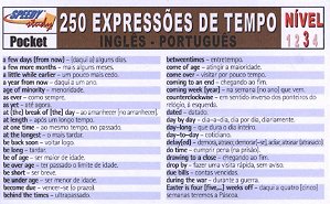 250 Expressões De Tempo 3 - Inglês/Português