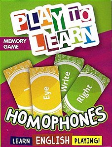 Play To Learn - Homophones