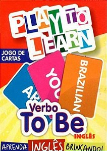 Play To Learn - Verbo To Be - Jogo De Cartas