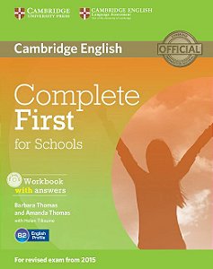 Complete First For Schools - Workbook With Answer With Audio CD