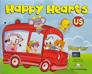 Happy Hearts US Starter - Pupil's Book With Stickers And Press Outs