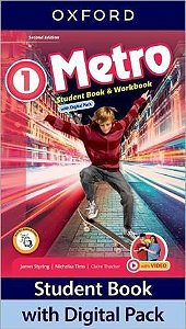 Metro 1 - Student's Book With Workbook Pack - Second Edition