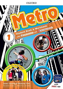 Metro 1 - Student´s Book With Workbook And Online Homework & Smartphone Activities