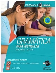 Gramática Para Vestibular - Nível Médio - Vídeoaula Iesde - CD-ROM + Dvd - Volume I