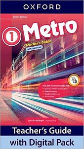 Metro 1 - Teacher´s Guide With Digital Pack - Second Edition