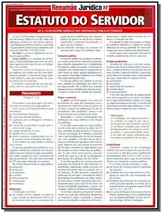 Resumão Jurídico - Estatuto Do Servidor