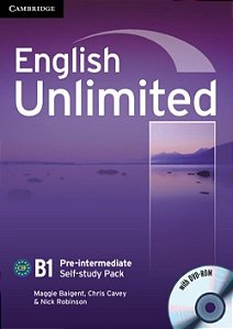 English Unlimited Pre-Intermediate - Self Student Pack With Workbook And Dvd-ROM