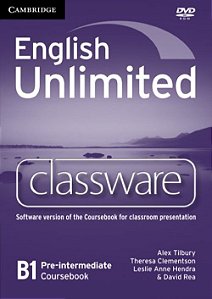 English Unlimited Pre-Intermediate - Classware - Dvd ROM