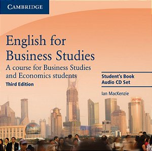 English For Business Studies - Audio CD's - Third Edition