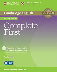 Complete First - Teacher's Book With Teacher's Resources CD-ROM - Second Edition