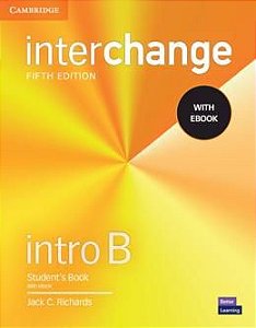 Interchange Intro B - Student's Book With Ebook - 5Th Ed