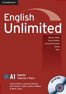 English Unlimited Starter - Teacher's Book With Dvd-ROM