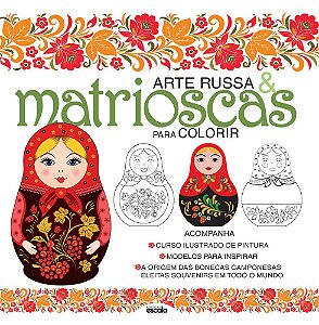 Arte Russa E Matrioscas Para Colorir