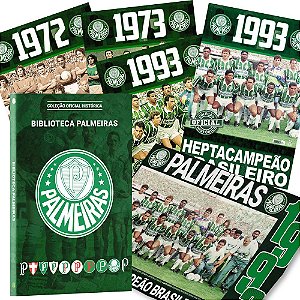 Palmeiras Coleção Oficial Histórica - 12 Pôsteres + Box Personalizado
