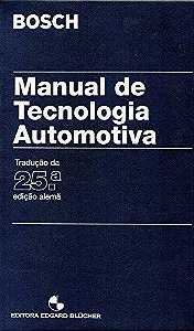 Manual De Tecnologia Automotiva - Tradução Da 25ª Edição Alemã