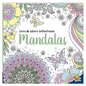 Livro De Colorir Antiestresse - Mandalas