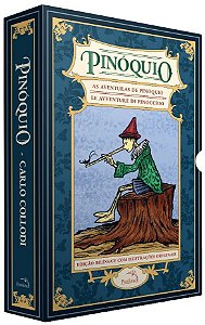Pinóquio – As Aventuras De Pinóquio Box 2 Livros Marcador + Pôster + Cards