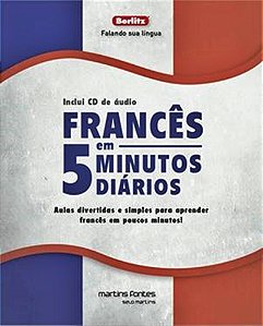 Francês Em 5 Minutos Diários - Livro Com CD De Áudio