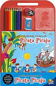 Um Toque De Cor! - A Vibrante Aventura Do Pirata Piraju