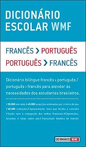 Dicionário Escolar Wmf - Francês-Português/Português-Francês