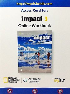 Impact American 3 - Online Workbook Printed Access Code