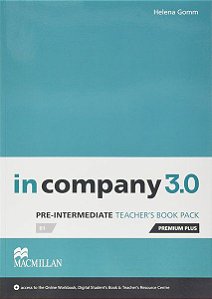 In Company Pre-Intermediate - Teachers Book Premium Plus Pack ( Teacher's Book With Webcode Access) - Third Edition