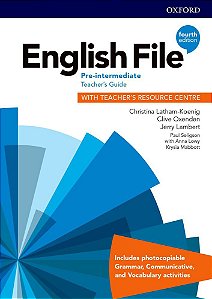 English File Pre-Intermediate - Teacher´s Guide With Teacher´s Resource Centre - Fourth Edition