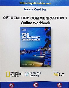 21St Century Communication 1-Listening, Speaking And Critical Thinking-Online Workbook-Print.AC.code