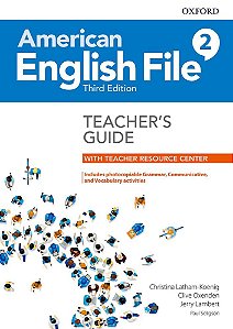 American English File 2 - Teacher´s Book With Teacher Resource Center - Third Edition