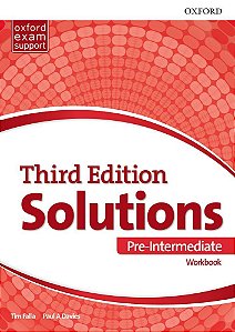 Solutions Pre-Intermediate - Workbook - Third Edition