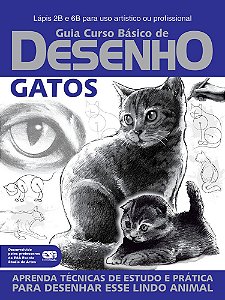 Guia Curso Básico De Desenho Gatos