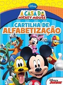 Cartilha De Alfabetização - A Casa Do Mickey Mouse