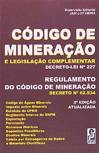 Código De Mineração E Legislação Complementar