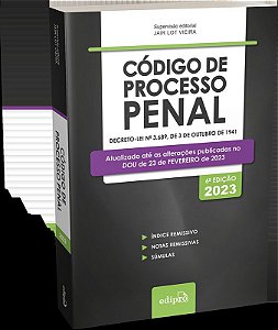 Código De Processo Penal 2023 Míni