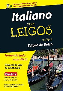 Italiano Para Leigos - Edição De Bolso - Livro Com CD De Áudio
