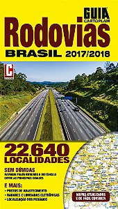 Guia Cartoplam - Rodovias Brasil 2017/2018