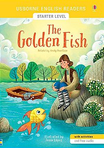 The Golden Fish - Usborne English Readers - Level Starter - Book With Activities And Free Audio